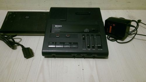 Sony Dictator / Transcriber BI-85 with AC Adapter &amp; Foot Pedal FS-75