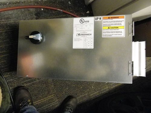 Greenheck idhc3045-6.00-3p 460v/3p duct heater *new-in-box* for sale