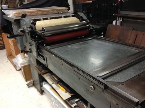 Vandercook SP25 press in excellent working condition