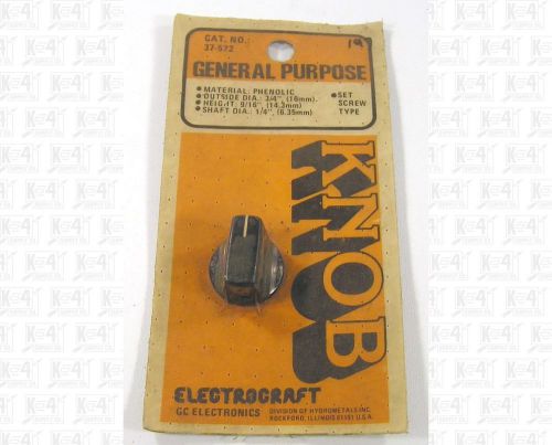 Electrocraft parts: 1/4 in shaft control knob 37-572 for sale