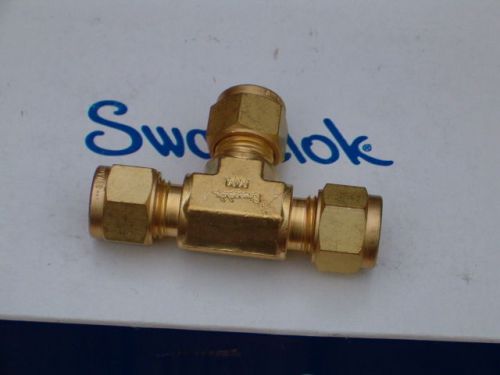 Swagelok Fitting Tube Tee 8mm B-8M0-3 B-8MO-3 Brass