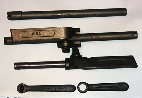 Williams TH - 8 Boring Tool Holders, Armstrong holder, only parts pictured sold.