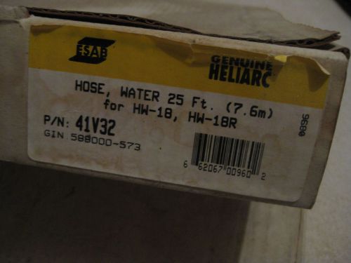 Esab linde tig welding torch 25&#039; water  hose ~ new for sale