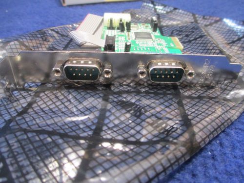 #JS20 Startech 2 Port PCI RS232 Serial Adapter Card
