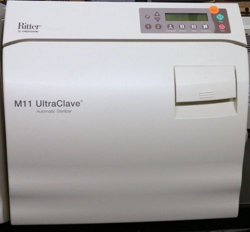Ritter / Midmark M11 Ultraclave 924 Cycles(Clinic,Veterinary,Tattoo,and Dental)