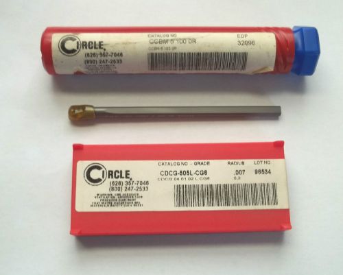 New Circle CCBM 5 100 0R 4” Carbide Boring Bar 3/16&#034; Shank