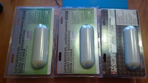 Door Closers, three each, Universal Hardware, Residential,New