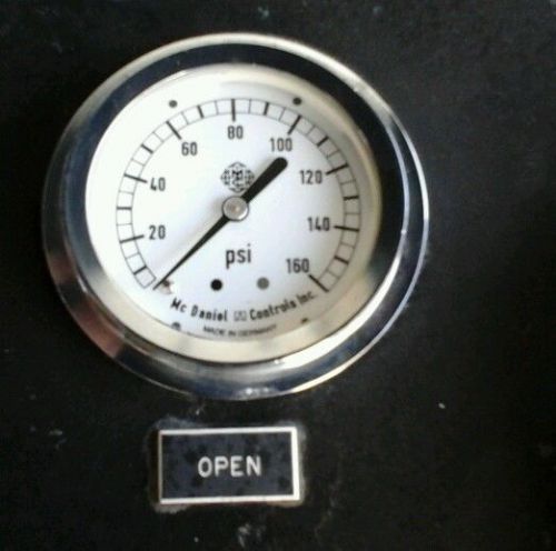 Mcdaniel Controls  160psi gauge