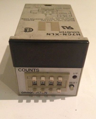 Omron H7cn-XLN counter 4 Digits