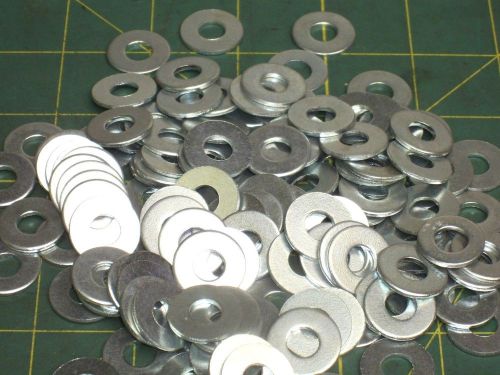 Flat washer 1/4 zinc plated id 5/16 od 3/4 (qty 137) #57352 for sale