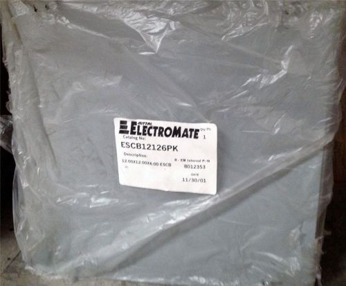 Electromate 12x12x6 Screw Cover Enclosure New!1