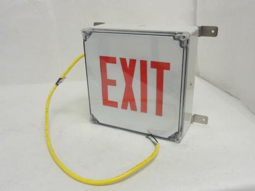 139337 new in box, lei el-edl-12r exit sign 120 volts for sale
