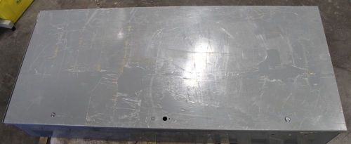 Square d hc3273wp hcm i-line panel board enclosure nema 3r 3s, 5 &amp; 12 series e2 for sale