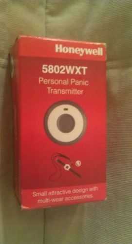 Nib honeywell 5802wxt supervised portable personal panic transmitter button @@ for sale