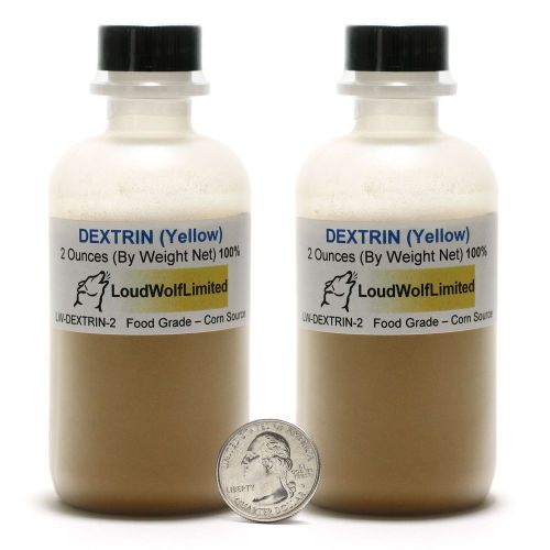 Dextrin / Fine Yellow Powder / 4 Ounces / 100% Pure / Food Grade / SHIPS FAST