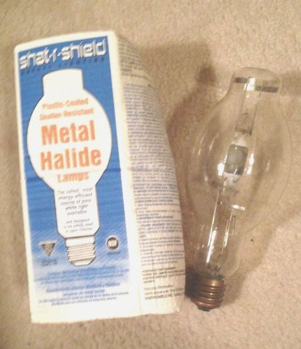 SHATTER RESISTANT SAFETY BULB METAL HALIDE LAMP, 3 TOTAL, ORIGINAL PACKAGING