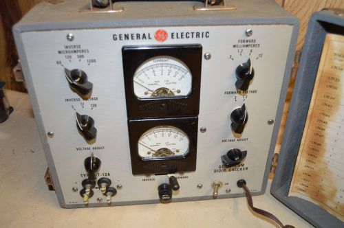 Vintage GE Germanium Diode Tester Checker ST-12A 4ST12a1