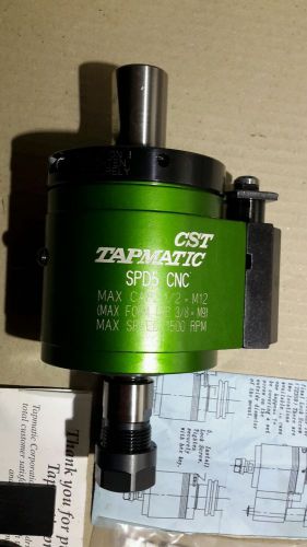Tapmatic spd 5 cnc reversable tapping attachment er16 for sale
