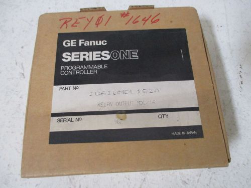 GE FANUC IC610MDL182A RELAY OUTPUT MODULE 16 CIRCUIT *NEW IN A BOX*