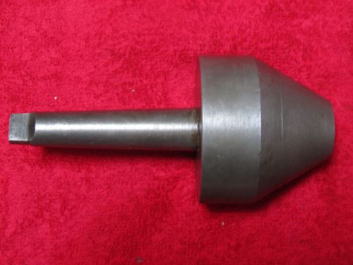 Bull Nose Dead Center - Lathe Tool - Morse Taper 2 1/2 Inch Diameter