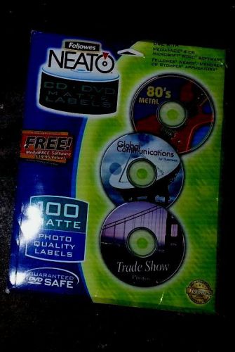 Fellowes NEATO CD/DVD Labels (Matte, 100-Count)