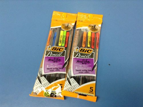 BIC Mechanical Pencils, 2 Packs, 5/Pack