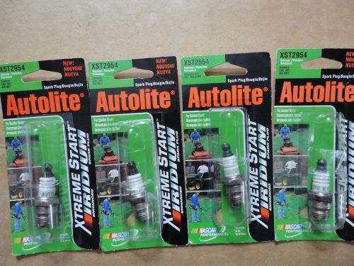 Autolite xst2954 xtreme start iridium enhanced spark plugs for ( 4 ) for sale