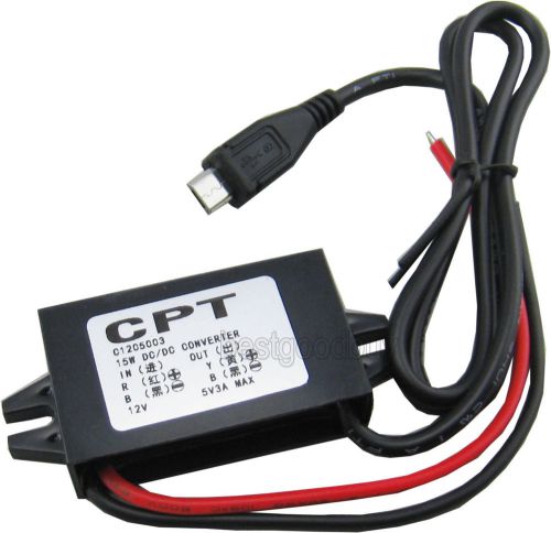 8-22V to 5V DC to DC buck converter power supply MICRO USB Voltage Regulator