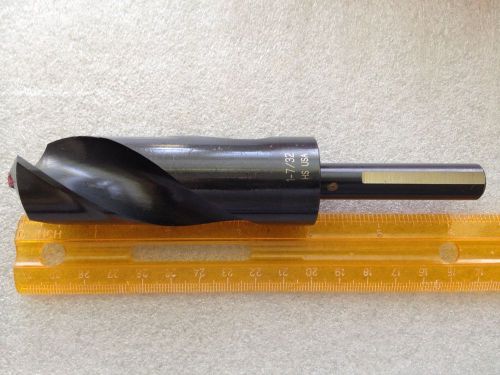 CLE-LINE C20783 1.2187 - 1-7/32 Drill HSS S&amp;D 1/2&#034; Shank Black Oxide 1892 - New