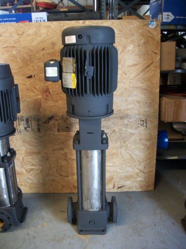 Grundfus cr16-80-u-g-a-auue pump &amp; baldor 15hp motor for sale