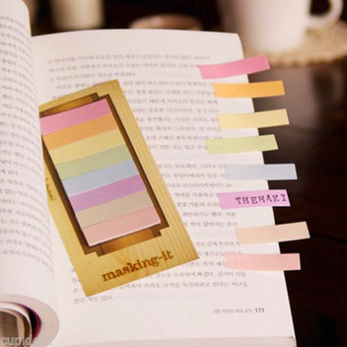 Masking Decor Post-it Bookmarks Index Post-it Sticky Adhesive Note Memo Pad