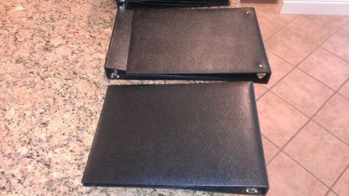 7-Ring 3-on-a-Page Business Check Book Binder