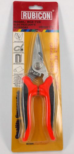 Rubicon rcz-726 7&#034; 180mm electrician&#039;s scissors for sale
