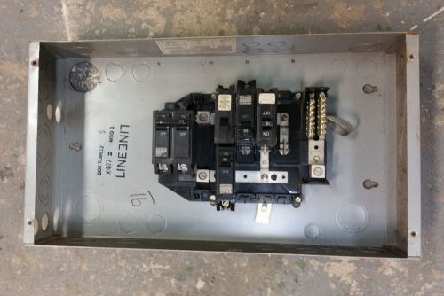 GENERAL ELECTRIC NP226865E  LOAD CENTER 100 Amp Main