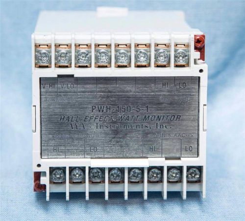 AYA Instruments Hall-Effect Watt Monitor #PWH-150-5-1 dq
