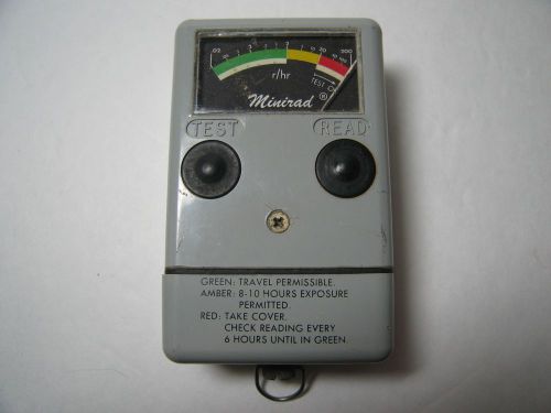 JORDAN Minirad RADIACMETER IM/179/U M200 Miniature Ratemeter Ghostbusters Prop?