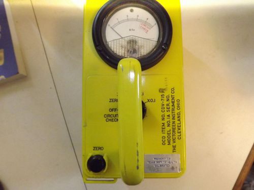 Victoreen CDV-715 radiation detector/survey meter