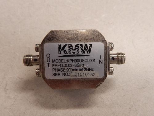 KMW Contactless Phase Shifter KPH90OSCL001  1392