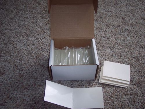 500 - 5 mil credit card laminating pouches  2-1/8 x 3-3/8   &#034;new&#034; for sale