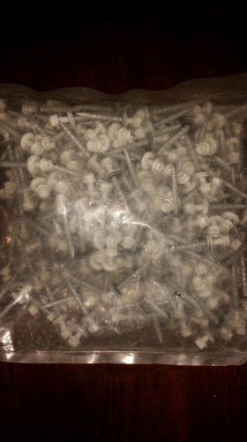 Bag of 250 Galvanized 1.5 Inch Metal Roofing Screws **High quality Low price!
