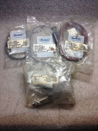 (N1-3) LOT OF VARIOUS NORDSON CABLES