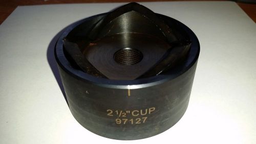NEW Rectorseal 97127 KO Punch 2 1/2 inch Cup &amp; Cutter for Rectorseal KO Puncher