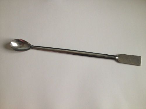 Stainless Steel Spatula Medical Spoon Lab Pharmacy 20cm