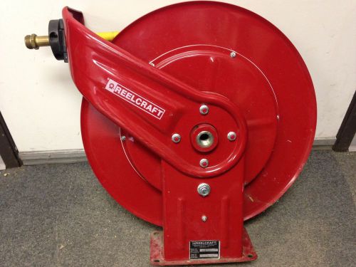 Reelcraft 7850-olpsw57 1/2&#034; x 50&#039; spring driven garden hose reel for water for sale