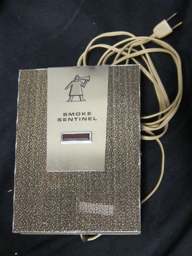 Vintage SMOKE SENTINEL Smoke Detector, Model 255S Parts or Repair