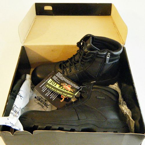new Thorogood Deuce 11D waterproof boots. safety toe &amp; arch. side zipper.