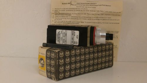 ALLEN BRADLEY PUSH/PULL BUTTON 800MR-FXNP16X *NEW SURPLUS IN BOX*