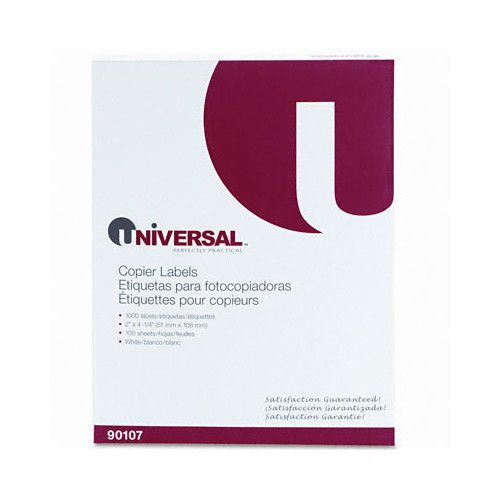 Universal® Shipping Labels for Copiers, 1000/Box