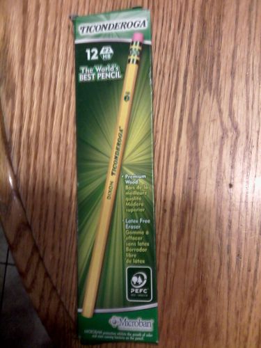 TICONDEROGA PENCILS #2 - 12 IN PACKAGE   NEW