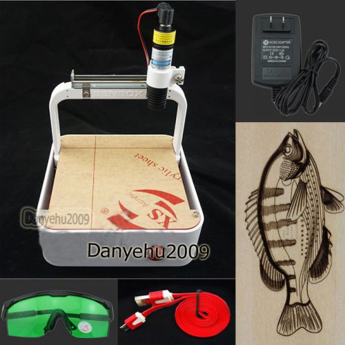 300mw laser engraver mini diy engraving machine printer mark printing print wood for sale